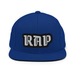 CUSTOM SNAPBACK HAT • RAP STYLE FONT • 1 •