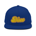 CUSTOM SNAPBACK HAT • DISCO STYLE FONT • 1 •