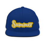 CUSTOM SNAPBACK HAT • SUMMER STYLE FONT • 1 •