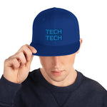 CUSTOM SNAPBACK HAT • TECH STYLE FONT • 2 •