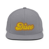 CUSTOM SNAPBACK HAT • DISCO STYLE FONT • 1 •