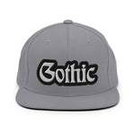 CUSTOM SNAPBACK HAT • GOTHIC STYLE FONT • 1 •