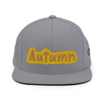 CUSTOM SNAPBACK HAT • AUTUMN STYLE FONT • 1 •