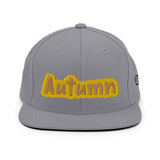 CUSTOM SNAPBACK HAT • AUTUMN STYLE FONT • 1 •