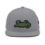 CUSTOM SNAPBACK HAT • INDIE STYLE FONT • 1 •