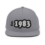 CUSTOM YEAR OF BIRTH • SNAPBACK HAT • ESTABLISHED ???? ADD ANY YEAR