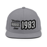 CUSTOM WREAKING HAVOC SINCE ???? • SNAPBACK HAT • BIRTHDAY