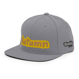 CUSTOM SNAPBACK HAT • AUTUMN STYLE FONT • 1 •