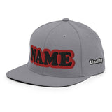 CUSTOM NAME • SNAPBACK HAT • ADD ANY NAME/WORD/YEAR/DATE/AGE/NUMBER