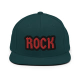 CUSTOM SNAPBACK HAT • ROCK STYLE FONT • 1 •