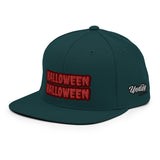 CUSTOM SNAPBACK HAT • HALLOWEEN STYLE FONT • 2 •