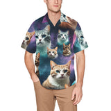 HAWAIIAN SHIRT | SPACE CATS 1B | UNISEX