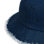 CUSTOM YEAR OF BIRTH • DISTRESSED DENIM BUCKET HAT • ESTABLISHED ???? ADD ANY YEAR