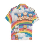 HAWAIIAN SHIRT | PRIDE TEDDY BEARS 1A | UNISEX |