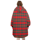 SHNOODIE | TARTAN RED | ONE-SIZE | Unisex Blanket Hoodie