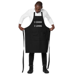 I COOK AS GOOD AS I LOOK • CUSTOM COTTON APRON • BBQ CHEF •