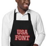 CUSTOM APRON • USA STYLE FONT • 2 •