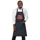 CUSTOM APRON • USA STYLE FONT • 2 •