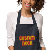 CUSTOM APRON • ROCK STYLE FONT • 2 •