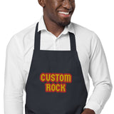 CUSTOM APRON • ROCK STYLE FONT • 2 •