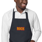 CUSTOM APRON • ROCK STYLE FONT • 1 •