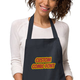 CUSTOM APRON • COMIC STYLE FONT • 2 •