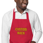 CUSTOM APRON • ROCK STYLE FONT • 2 •