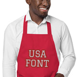 CUSTOM APRON • USA STYLE FONT • 2 •