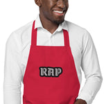 CUSTOM APRON • RAP STYLE FONT • 1 •