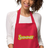 CUSTOM APRON • SUMMER STYLE FONT • 1 •