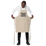 I COOK AS GOOD AS I LOOK • CUSTOM COTTON APRON • BBQ CHEF •