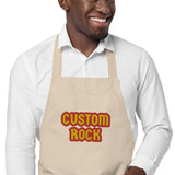 CUSTOM APRON • ROCK STYLE FONT • 2 •