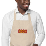 CUSTOM APRON • ROCK STYLE FONT • 1 •