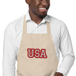 CUSTOM APRON • USA STYLE FONT • 1 •