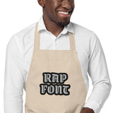 CUSTOM APRON • RAP STYLE FONT • 2 •