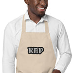 CUSTOM APRON • RAP STYLE FONT • 1 •