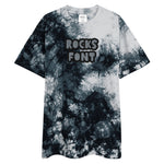 CUSTOM TIE-DYE T-SHIRT• ROCKS STYLE FONT • 2 •