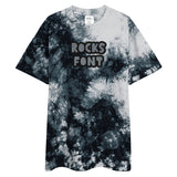 CUSTOM TIE-DYE T-SHIRT• ROCKS STYLE FONT • 2 •