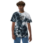 CUSTOM TIE-DYE T-SHIRT • PIRATE STYLE FONT • 2 •