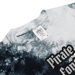 CUSTOM TIE-DYE T-SHIRT • PIRATE STYLE FONT • 2 •