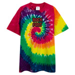 CUSTOM TIE-DYE T-SHIRT • ROCK STYLE FONT • 2 •