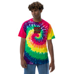 CUSTOM TIE-DYE T-SHIRT • ROCK STYLE FONT • 2 •