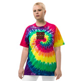 CUSTOM TIE-DYE T-SHIRT • ROCK STYLE FONT • 2 •