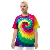 CUSTOM TIE-DYE T-SHIRT • ROCK STYLE FONT • 1 •