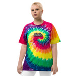 CUSTOM TIE-DYE T-SHIRT • INDIE STYLE FONT • 1 •