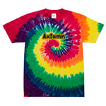 CUSTOM TIE-DYE-T-SHIRT • AUTUMN STYLE FONT • 1 •