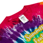 CUSTOM TIE-DYE T-SHIRT • SUMMER STYLE FONT • 2 •