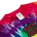 CUSTOM TIE-DYE T-SHIRT • ROCK STYLE FONT • 2 •