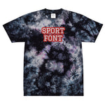 CUSTOM TIE-DYE T-SHIRT • SPORT STYLE FONT • 2 •