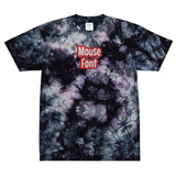 CUSTOM TIE-DYE T-SHIRT • MOUSE STYLE FONT • 2 •